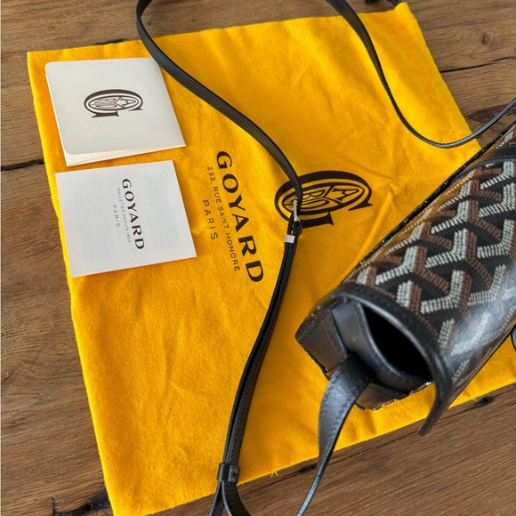 **Authentic** GOYARD Goyardine Belvedere II PM Bag Black - Picture 10 of 10